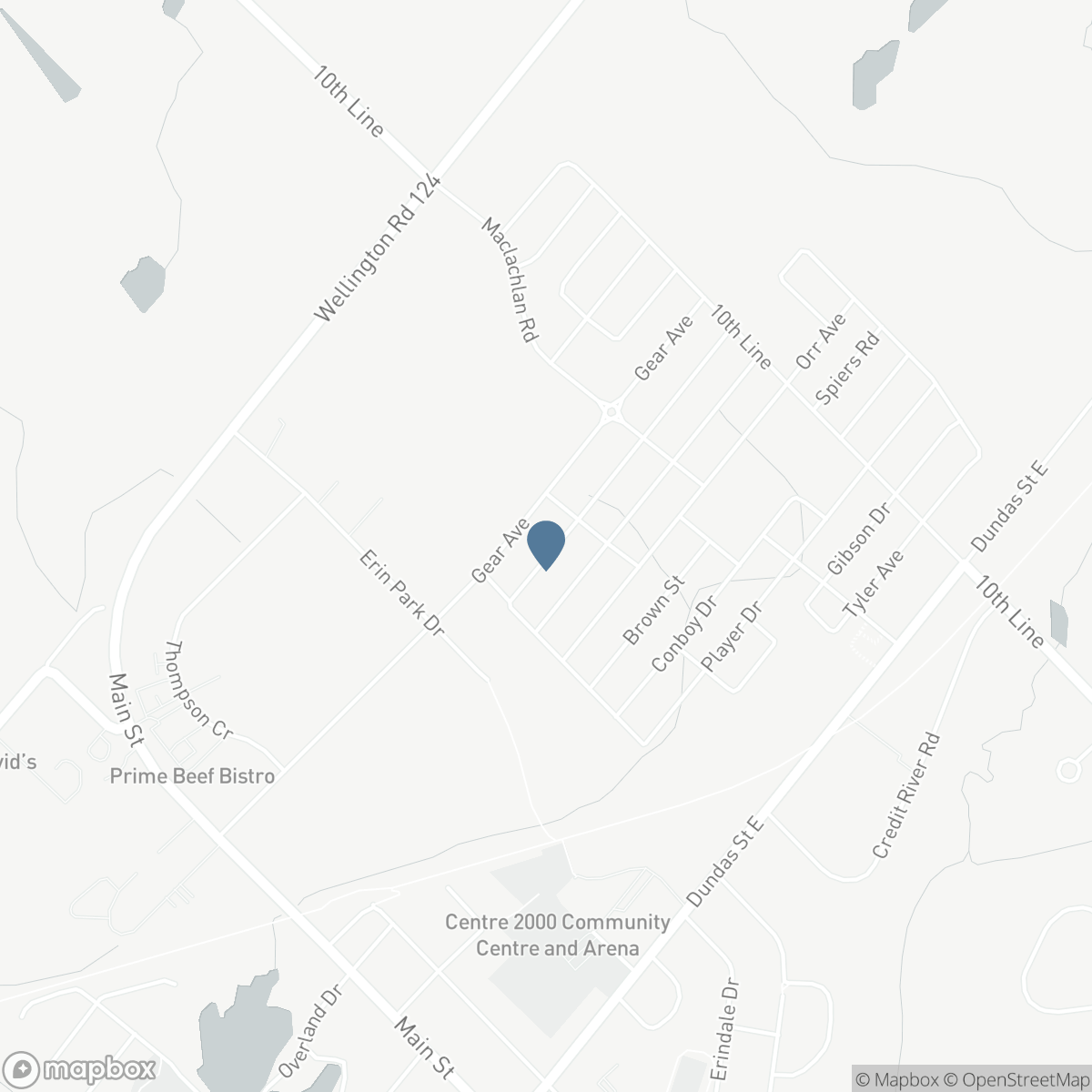 134 MCGILL AVENUE, Erin, Ontario L6H 7X7